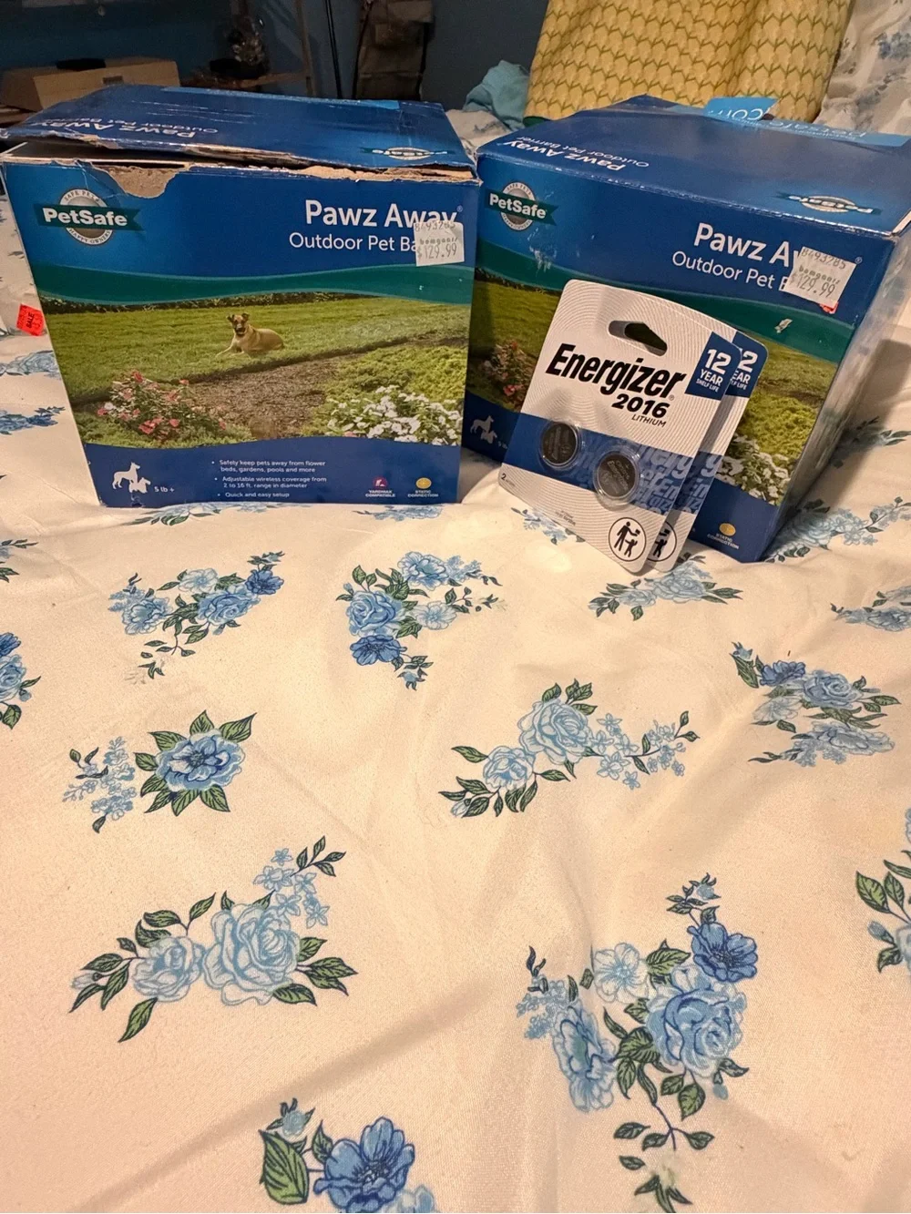 PetSafe Pawz Away Outdoor Pet Barrier - Blue and Green